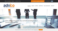 Desktop Screenshot of adn-co.fr